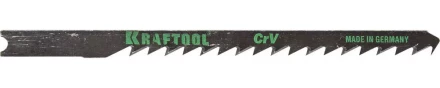 Полотна KRAFTOOL, U244D, для эл/лобзика, Cr-V, по дереву, ДВП, ДСП, фигурный рез, US-хвост., шаг 4мм, 75мм, 2шт 159623-4 купить в Нижневартовске