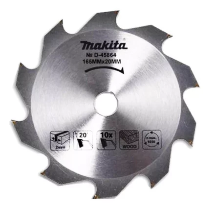 Диск пильный Makita D-45864, 165х20х2мм, 10 зубьев купить в Нижневартовске
