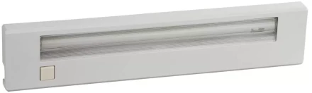 Светильник люминесцентный СВЕТОЗАР модель "СЛ-408 с плафоном и выключателем, лампа Т5, 342x20x68мм, 8Вт SV-57563-08 купить в Нижневартовске