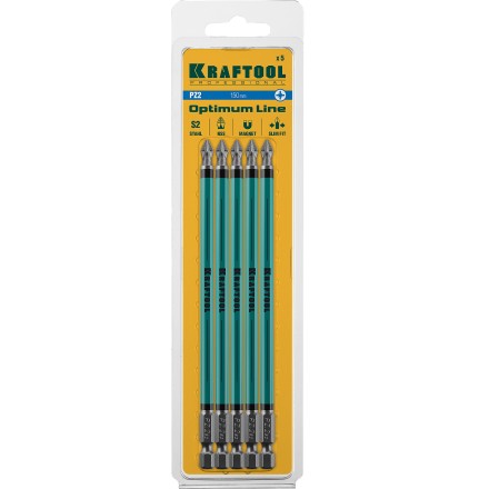Биты KRAFTOOL OPTIMUM PZ 26124-2-150-5 купить в Нижневартовске