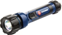Фонарик светодиодный, противоударный, влагозащищённый, 1 яркий Led, 2хАА, Stern 90520