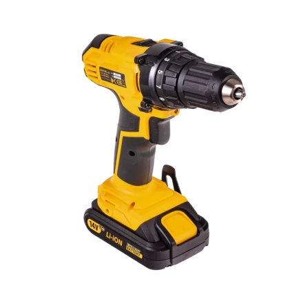 Дрель-шуруповерт аккумуляторная CDL-IB-14-02 Denzel 26112 купить в Нижневартовске