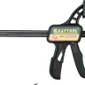Струбцина "EcoKraft" ручная пистолетная, KRAFTOOL 32226-15, пластиковый корпус, 150/350мм, 150кгс 32226-15 купить в Нижневартовске