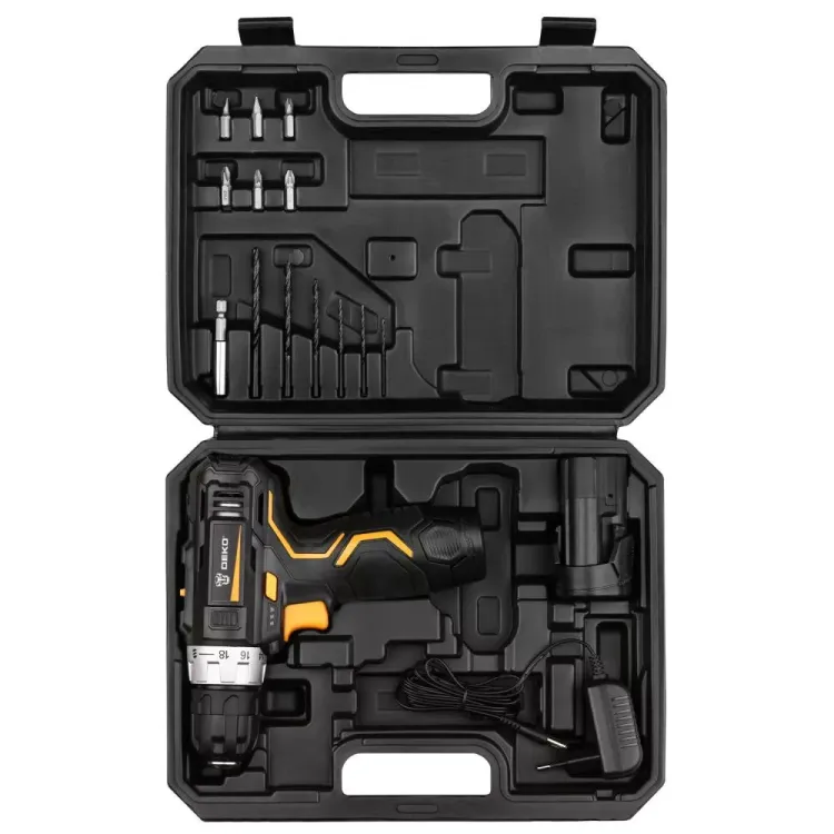 Дрель аккумуляторная в наборе DEKO GCD12DU3 SET4, 063-4140 купить в Нижневартовске