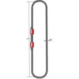 Строп канатный кольцевой СКК 32 т L=8 м  канат 42 опрессовка