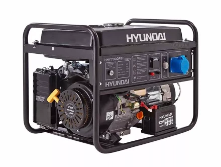 Бензогенератор газовый Hyundai HHY7000FGE + колеса hourmeter LPG kit купить в Нижневартовске
