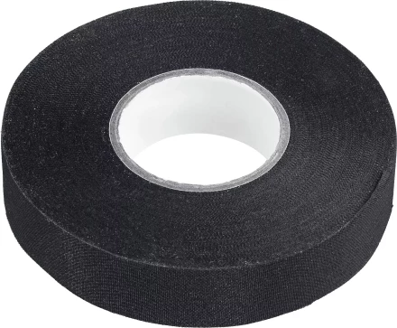 ЗУБР АВТО-ЖГУТ, 19 мм х 25 м, черная, термостойкая текстильная изолента, Профессионал (1236-2) купить в Нижневартовске