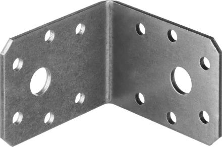 ЗУБР УК-2.5, 45 x 60 x 60 x 2.5 мм, цинк, крепежный уголок (31012-60) купить в Нижневартовске