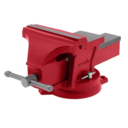 Тиски слесарные 200 мм поворотные с наковальней Matrix купить в Нижневартовске