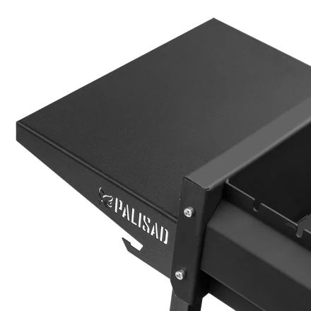 Мангал сварной на колесах, 662 х 390 х 152/805 мм, сталь 2 мм, кочерга в комплекте, Camping Palisad 69669 купить в Нижневартовске