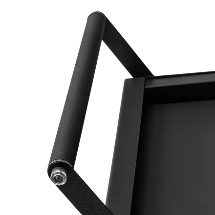 Мангал сварной на колесах, 662 х 390 х 152/805 мм, сталь 2 мм, кочерга в комплекте, Camping Palisad 69669 купить в Нижневартовске