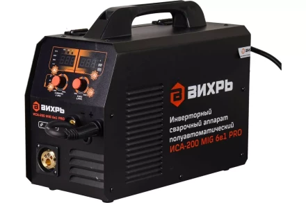 Сварочный полуавтомат ИСА-200 MIG 6в1 PRO Вихрь 65/185 купить в Нижневартовске
