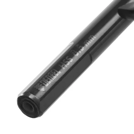 Сверло по металлу, 8,5 мм, HSS-Tin, Golden Tip, 8 шт. Denzel 717220 купить в Нижневартовске