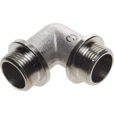 Уголок GENERAL FITTINGS с упором, никелированная латунь, ш/ш, 3/4" 51072-S/S-3/4 купить в Нижневартовске