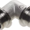 Уголок GENERAL FITTINGS с упором, никелированная латунь, ш/ш, 3/4" 51072-S/S-3/4 купить в Нижневартовске