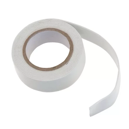 Лента клейкая на вспененной основе, двусторонняя, белая, 19 мм х 1.5 м Matrix 89079 купить в Нижневартовске