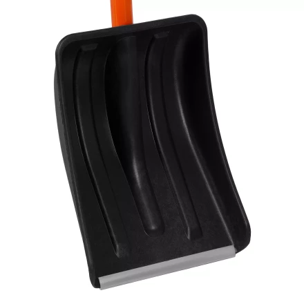 Лопата для уборки снега полипропиленовая Stels, 275х365х790 мм, стальной черенок, Россия, 61654 купить в Нижневартовске