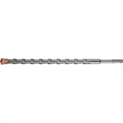 Бур ЗУБР по бетону, хвостовик &quot;SDS-Plus&quot;, самоцентрирующий наконечник, спиральS4, 20х450мм 29314-450-20