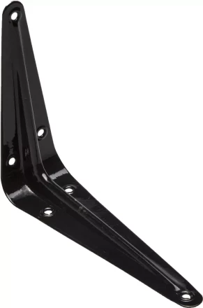 Уголок-кронштейн STAYER "MASTER", 125х100мм, черный 37401-4 купить в Нижневартовске