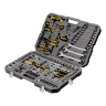 Набор инструментов Denzel 15804, 1/2", 1/4", CrV, S2, пластиковый кейс, 122 предмета купить в Нижневартовске