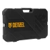Набор инструментов Denzel 15804, 1/2", 1/4", CrV, S2, пластиковый кейс, 122 предмета купить в Нижневартовске