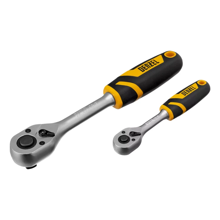 Набор инструментов Denzel 15804, 1/2", 1/4", CrV, S2, пластиковый кейс, 122 предмета купить в Нижневартовске