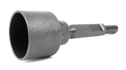 Насадка для отбойного молотка MESSER для забивания труб. Диаметр 80 мм.  НЕХ-30 купить в Нижневартовске
