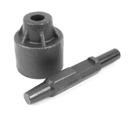 Насадка для отбойного молотка MESSER для забивания труб. Диаметр 80 мм.  НЕХ-30 купить в Нижневартовске