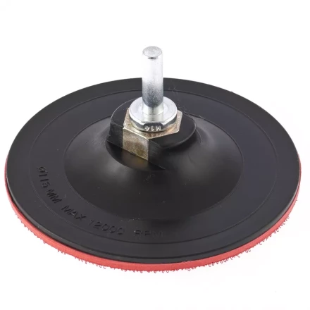 Насадка для дрели и УШМ с липучкой 115 мм твердая MATRIX артикул 76229 купить в Нижневартовске