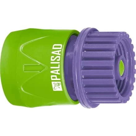 Соединитель пластмассовый быстросъемный, внутренняя резьба  3/4", аквастоп  PALISAD 66170 купить в Нижневартовске