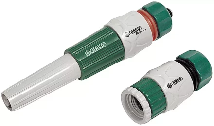 Набор поливочный RACO "Original" Наконечник регулируемый, соединители, адаптер, 1/2" 4255-55/383C купить в Нижневартовске