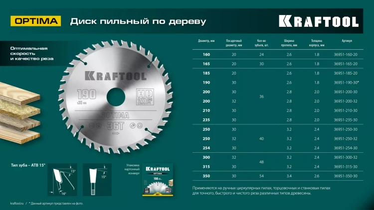 Диск пильный OPTIMA, повышенный ресурс 36951-315-30 купить в Нижневартовске