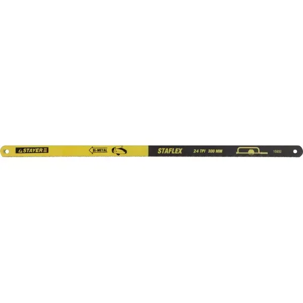 Полотно STAYER "PROFI" "STAYER-FLEX" по металлу, биметаллическое, 24TPI, 300 мм, 50 шт 15932-S50 купить в Нижневартовске
