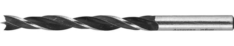 Сверло спиральное по дереву "M-type", М-образная заточка, сталь HCS, STAYER Professional 2942-090-06, d=6мм 2942-090-06_z01 купить в Нижневартовске