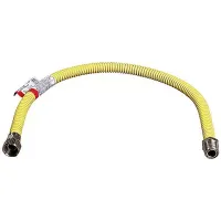 Подводка-сильфон ЗУБР для газа, нержавеющая сталь, г/ш 1/2" - 2м 51006-G/S-200