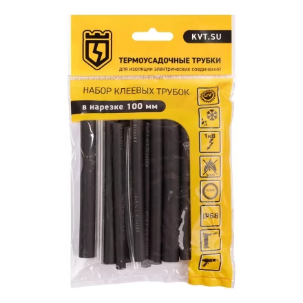 Набор термоусадочных трубок КВТ Гермокомплект 12/4 (73660) купить в Нижневартовске