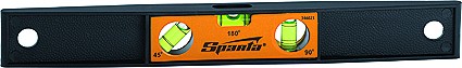 Уровень 225 мм 3 глазка пластмассовый Торпедо I  SPARTA 346025 купить в Нижневартовске
