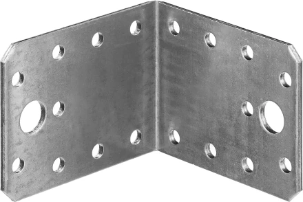 ЗУБР УК-2.5, 55 x 70 x 70 x 2.5 мм, цинк, крепежный уголок (31012-70) купить в Нижневартовске