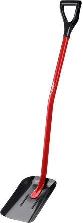 ЗУБР МАСТЕР, 295 х 230 х 1200 мм, полотно 1.5 мм, закалено, стальной изогнутый черенок с рукояткой, тип ЛСП, совковая лопата (39525) купить в Нижневартовске