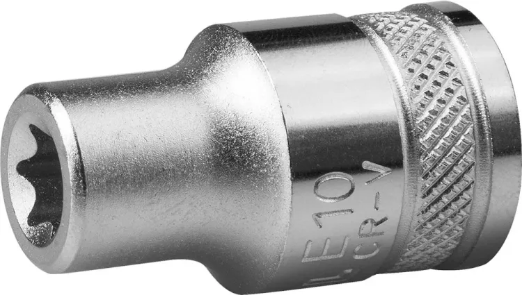Торцовая головка KRAFTOOL "INDUSTRIE QUALITAT", Cr-V, внешний TORX, хромосатинированная, 1/2", Е 11 27810-11_z01 купить в Нижневартовске