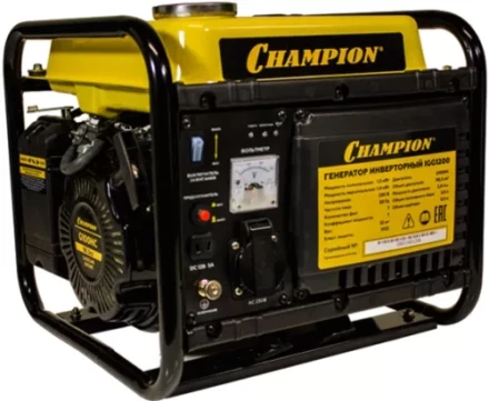 Бензогенератор инверторный CHAMPION IGG1200 купить в Нижневартовске