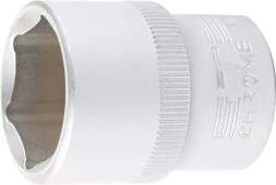 Головка торцевая 27 мм 6-гранная CrV под квадрат 1/2" STELS 13836