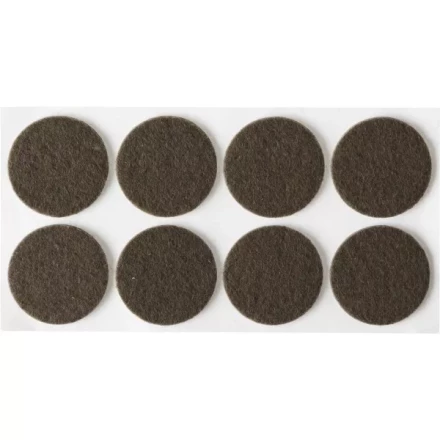 Накладки STAYER "COMFORT" на мебельные ножки, самоклеящиеся, фетровые, коричневые, круглые - диаметр 25 мм, 8 шт 40910-25 купить в Нижневартовске