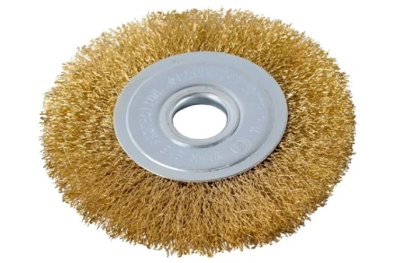Щётка для УШМ Вихрь плоская, латунированная, 125 мм 73/1/3/45 купить в Нижневартовске