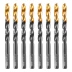 Сверло по металлу, 9 мм, HSS-Tin, Golden Tip, 8 шт. Denzel 717221 купить в Нижневартовске