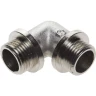 Уголок GENERAL FITTINGS с упором, никелированная латунь, ш/ш, 1/2" 51072-S/S-1/2 купить в Нижневартовске