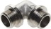 Уголок GENERAL FITTINGS с упором, никелированная латунь, ш/ш, 1/2&quot; 51072-S/S-1/2 купить в Нижневартовске