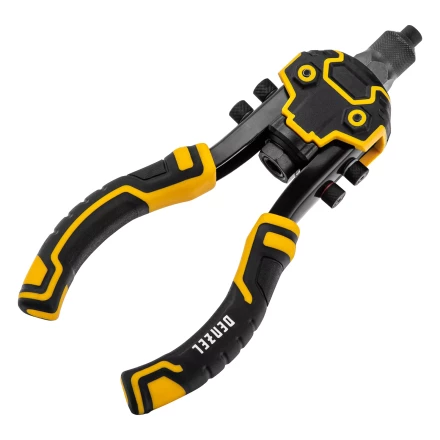 Заклепочник двуручный, заклепки 2,4-3,2-4,0-4,8-6,4 мм Denzel 40500 купить в Нижневартовске