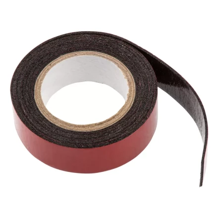 Лента клейкая на вспененной основе, двусторонняя, черная, 19 мм х 1.5 м Matrix 89085 купить в Нижневартовске