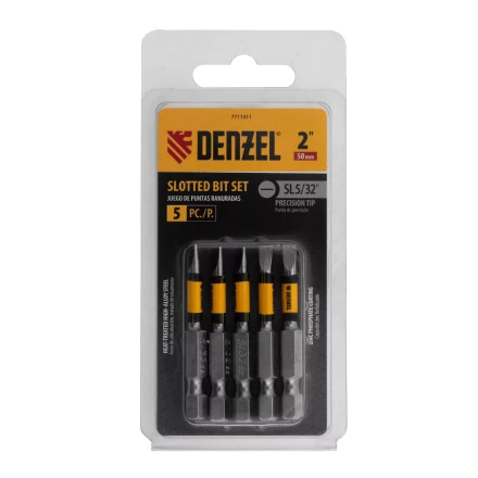 Бита SL4x50, 5 шт. Denzel 7711311 купить в Нижневартовске